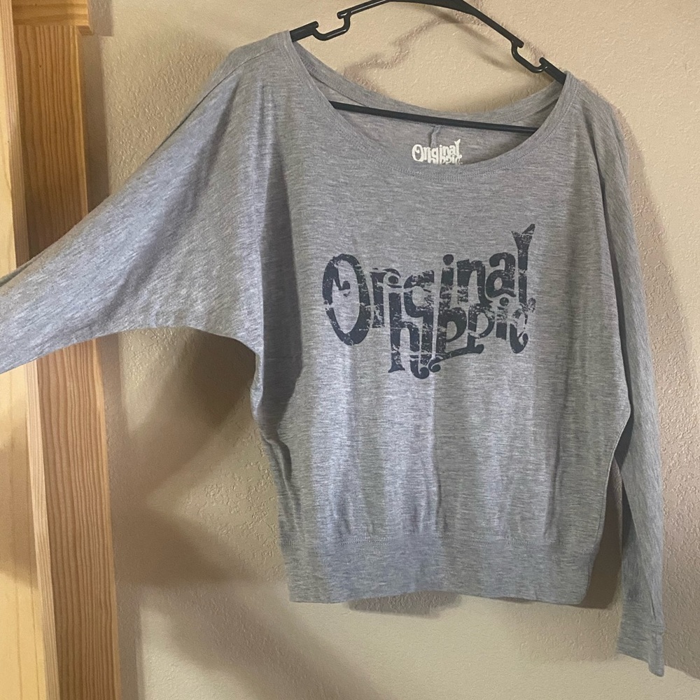 Grey original hippie sweatshirt